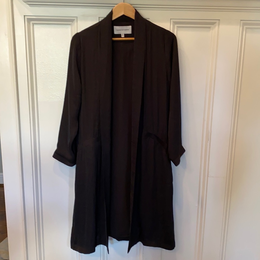 Black Cupcakes and Cashmere Long Blazer